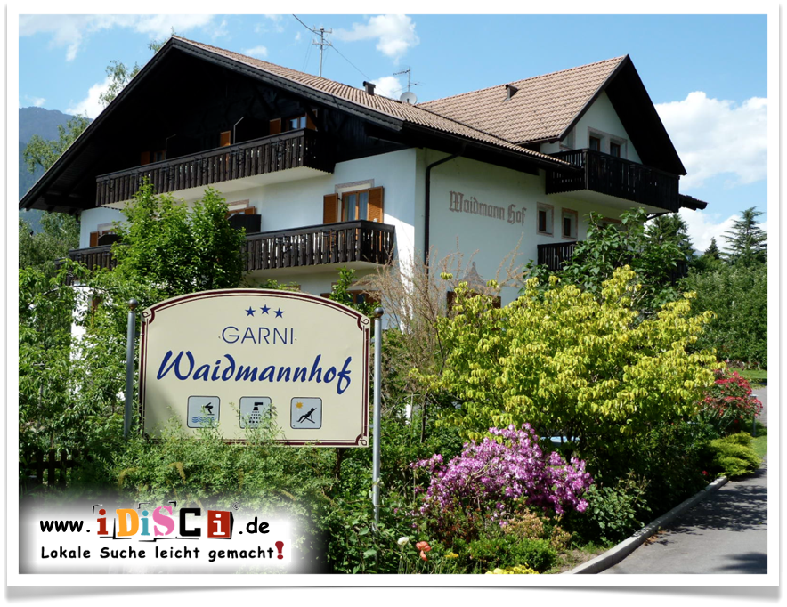Waidmannhof - Garni, Pension, Meran - Südtirol  (3 Stern)